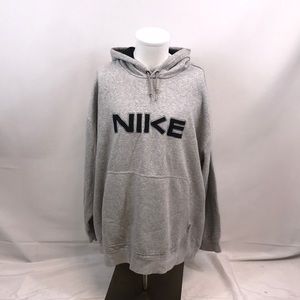 Nike Sweater gray with hoodie